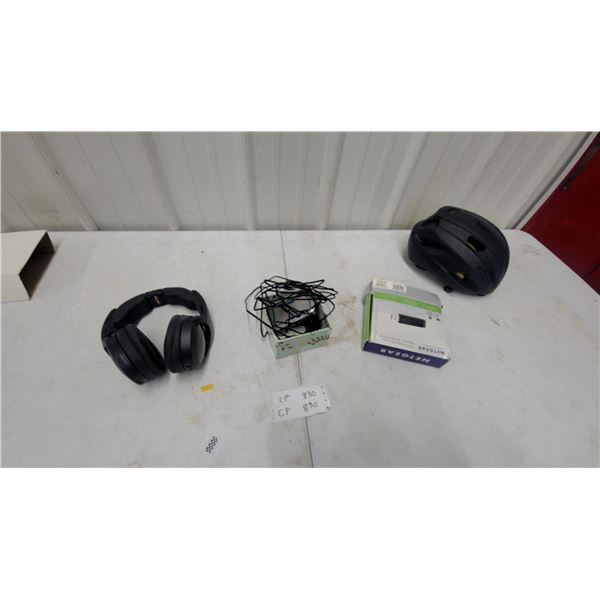 Sony Wireless Over-Ear Headphones, Netgear N150 Wireless USB Adapter, Helmet, and More