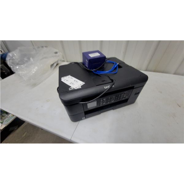 Brother MFC-J425W Inkjet All-In-One Printer with Power Adapter and Cables