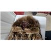 Image 2 : Vintage Perth Furs Limited Quality Fashions Brown Fur Coat with Satin Lining