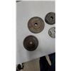Image 4 : York Barbell, Canadiana, and Alpha Cast Iron Weight Plates, 2.5 to 10 Pounds, and More
