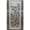 Image 3 : Framed Chinese Silk Embroidery with Festival Scene and Wolf Photo Clock Frame- Largest 27 x 14.5"