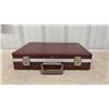 Image 2 : Vintage Brown Vinyl Cassette Tape Carrying Case with Assorted Gospel and Country Tapes