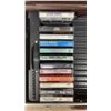 Image 3 : Vintage Brown Vinyl Cassette Tape Carrying Case with Assorted Gospel and Country Tapes