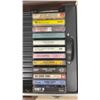 Image 4 : Vintage Brown Vinyl Cassette Tape Carrying Case with Assorted Gospel and Country Tapes