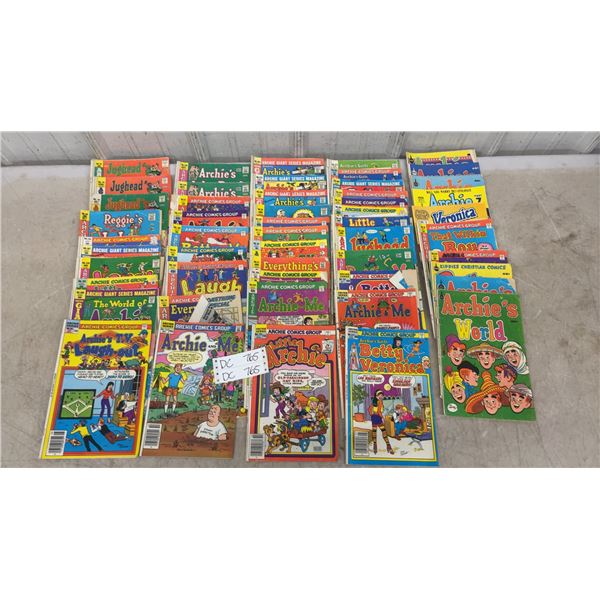 Archie Comics Group Comic Book Collection, 1970s-1980s, Jughead, Betty and Veronica, and More - 35¢