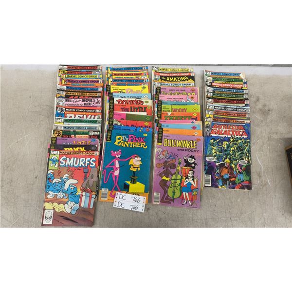 Vintage Marvel Comics Group, Gold Key, and More Comic Books, 1970s-1980s - 35¢ - 60¢
