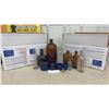 Image 1 : Collection of Vintage Medicinal Bottles - Noxzema