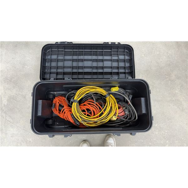 Plano Heavy-Duty Sportsman's Trunk with Wheels & 5 Extension Cords