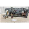 Image 1 : McFarlane Toys Movie Maniacs Series 4 Dr. Frankenstein's Lab Playset with Figure