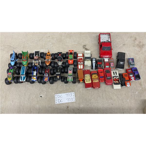 Hot Wheels Monster Jam Monster Trucks and Diecast Vehicles Collection
