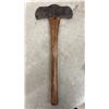 Image 2 : Pick Mattock Head and Double-Bit Axe with Wood Handle