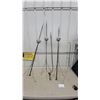 Image 1 : Vintage Lightning Rods with Spherical Fittings and Twisted Shafts, Set of Three and More