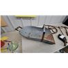 Image 2 : Vintage Galvanized Steel Grain Scoop, Drive Wheel Auger Drills and More
