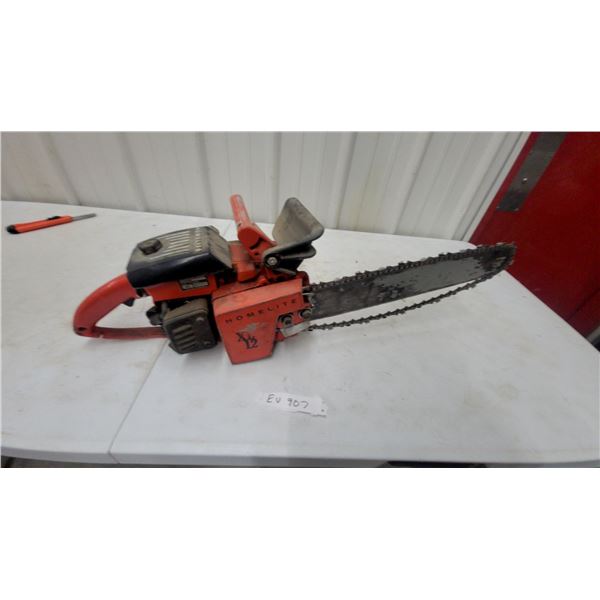 Homelite XL-12 Gas-Powered Chainsaw
