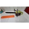 Image 1 : Poulan Wild Thing 38cc Chainsaw with 18" Bar and Husqvarna Bar Cover Model 2375