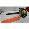 Image 3 : Poulan Wild Thing 38cc Chainsaw with 18" Bar and Husqvarna Bar Cover Model 2375