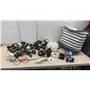 Image 1 : Passage Door Knob, Ceiling Lught Fixture, RCA Jacks, Computer Cables, and More