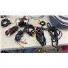 Image 4 : Passage Door Knob, Ceiling Lught Fixture, RCA Jacks, Computer Cables, and More