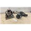 Image 1 : Sears Craftsman Router Model 315.17371 with Black & Decker Routermate Base and 2 Palm Sanders