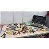 Image 1 : Maximum 20" Heavy Duty Tool Box with Caulking Guns, Screwdrivers, Clamps, Hardware, and More