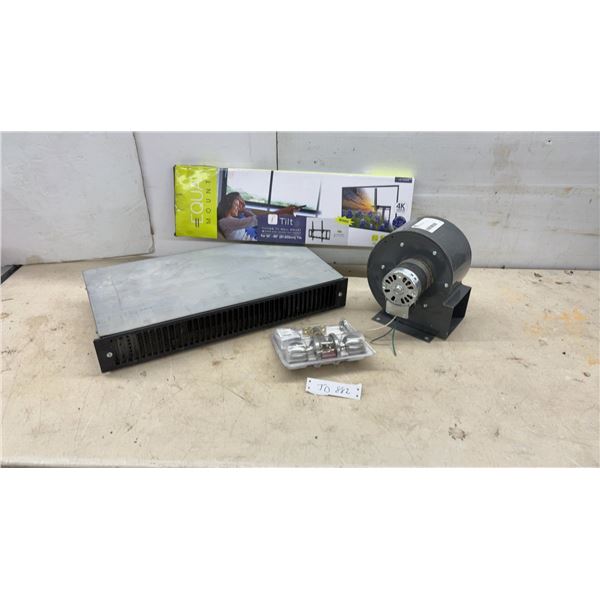 Equa Mount Tilt TV Wall Mount for 32"-80" TVs, Blower Motor, Heater, and More