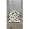 Image 3 : Lot of 4 Party Lite Christmas Candle Holders and Angel Figurine