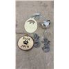 Image 6 : Iridescent Mother-Of-Pearl Style Decorative Bowl, Angel Figurines, Ornaments, and More