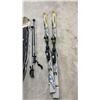 Image 2 : Salomon X-Scream 9 Skis with Bindings, Rossignol Poles, and Salomon Club Ski Bag