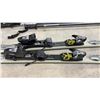Image 4 : Salomon X-Scream 9 Skis with Bindings, Rossignol Poles, and Salomon Club Ski Bag