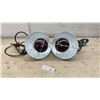 Image 1 : Pair of Canarm 250-Watt Infra-Red Brooders, 115 Volts