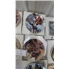 Image 4 : Collection of Decorative Collector Plates Including Edwin M. Knowles and Russian Lacquer and More