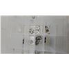 Image 3 : Collection of Costume Jewelry Earrings in Plastic Organizer Box