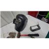 Image 2 : Welding Helmet, Adjustable Wrenches, Claw Hammer, Screwdrivers, C-Clamp, Pliers, and More