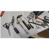 Image 4 : Welding Helmet, Adjustable Wrenches, Claw Hammer, Screwdrivers, C-Clamp, Pliers, and More