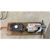 Image 2 : Automagic 10 Amp Battery Charger Model SLM-10 and Proven Pony Pump Model 360 on Wooden Base