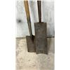 Image 3 : Lot of Four Vintage Utility Shovels with Wood Handles