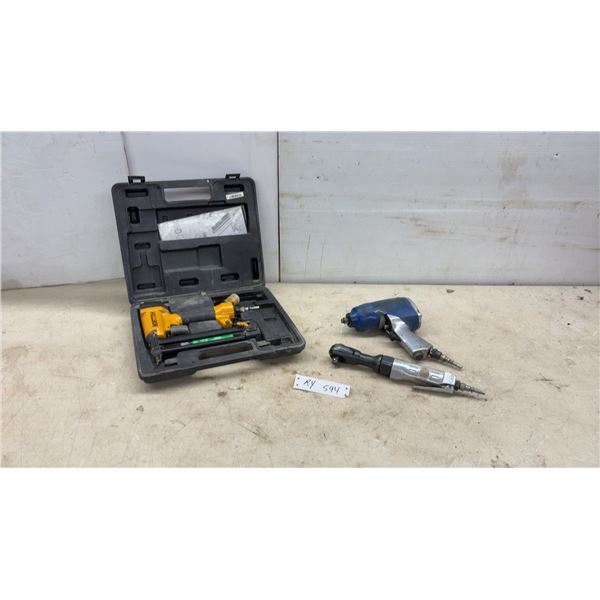 Air Tools: Bostitch SB-2IN1 18-Gauge Brad Nailer with Case, Impact Wrench, and More