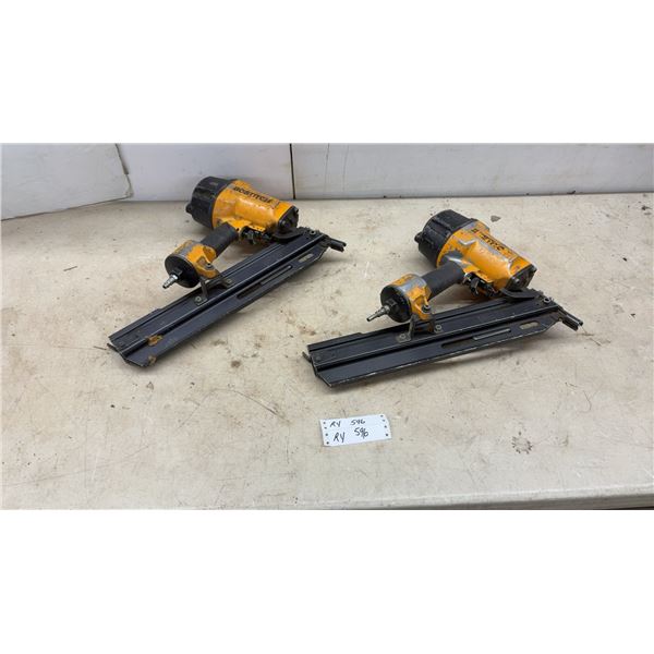 2 Bostitch F21PL 21-Degree Full Round Head Framing Nailers