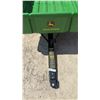 Image 3 : John Deere 7P Poly Garden Dump Cart, Two-Wheel Utility Trailer, New Never Used
