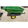 Image 4 : John Deere 7P Poly Garden Dump Cart, Two-Wheel Utility Trailer, New Never Used