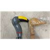 Image 2 : Assorted Long-Handle Umbrellas with Toucan and Duck Head Handles, Lot of Four