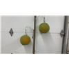 Image 2 : Mid-Century Modern Double-Arm Floor Lamp with Spaghetti Resin Shades