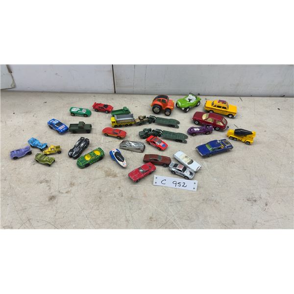 Lot of Vintage Die-Cast Toy Vehicles, Ertl, Hot Wheels, Lesney and More