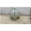 Image 6 : Vintage: Table Lamp with Pagoda Shade, 21" H. Hook-On Bed Lamp, and Ceiling Fixture