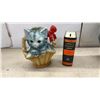 Image 4 : Collection of Five Coin Banks, Goofy, Loony Bin, Cat in Basket, Collier's Encyclopedia and More