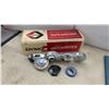 Image 2 : Dymo-Mite Tapewriter Chrome Label Maker with Original Box, Tape, and Price Gun & More