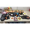 Image 1 : Collection of 45 RPM Records, MGM Show Boat and Rose Marie Soundtracks, and More
