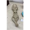 Image 2 : Decorative Sculptures Including Buddha Candle Head, Bronze Hands, Stone Face, and More