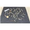 Image 1 : Collection of Antique and Vintage Flat Metal Furniture and Cabinet Keys and More