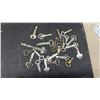Image 2 : Collection of Assorted Vintage Skeleton Keys with Wilson Trophy Keychain Fob and More